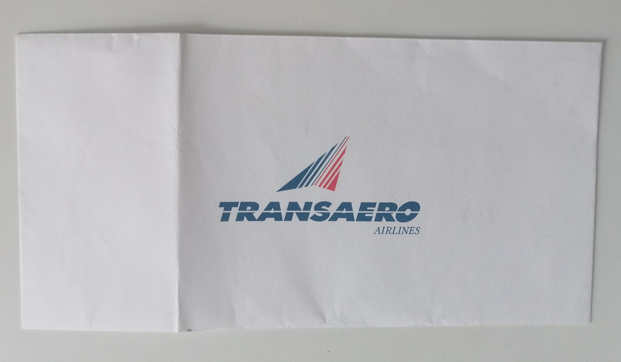 конверт от трансаэро